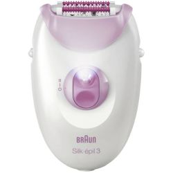 Braun Silk-epil 3 SE3-000 Epilierer weiß/pink (962988)