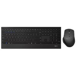 Rapoo 9500M Multi-Mode Wireless Desktop-Set schwarz (R-18751)