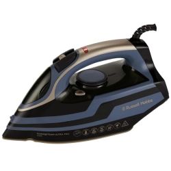 Russell Hobbs Powersteam Ultra Pro Dampfbügeleisen blau/schwarz/gold (28630-56)