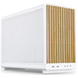 Lian Li DAN Cases A3-mATX Gehäuse white wood (A3-mATX-WD WHITE)