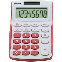 Genie 120 P Taschenrechner pink/weiß (12497)