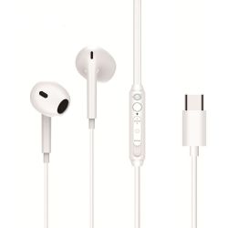 Conceptronic BRENDAN02W USB-C Headset weiß (BRENDAN02W)