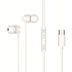 Conceptronic BRENDAN03W USB-C Headset weiß (BRENDAN03W)