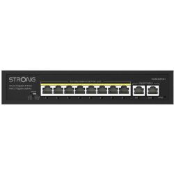 Strong Desktop Gigabit Switch schwarz (SW8010POE+)