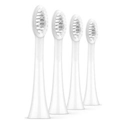 Ordo Ersatzbürste für Sonic+ white silver 4er-Pack (32378)