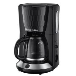 Russell Hobbs Honeycomb Glas Kaffeemaschine schwarz (27011-56)