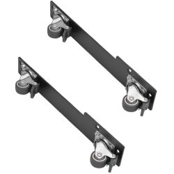 Silverstone 360 Grad Lenkrollen schwarz 2er-Pack (SST-RAC-SRW-002)