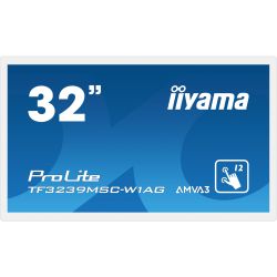 Iiyama ProLite TF3239MSC-W1AG Info-Display weiß (TF3239MSC-W1AG)
