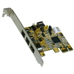 Exsys Controllerkarte 3x FireWire PCIe x1 (EX-16415)