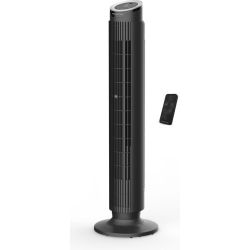 Rowenta VU7020 Silent Flow Effitech Turmventilator schwarz (VU7020)
