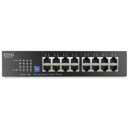 ZyXEL GS1100 Desktop Gigabit Switch schwarz (GS1100-16S-EU0101F)