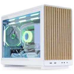Lian Li DAN Cases A3-mATX White Wood Edition Gehäuse weiß (A3-mATX-WDG WHITE)