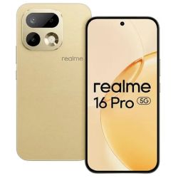 Realme 16 Pro 5G 256GB Mobiltelefon master gold (631011008562)