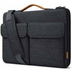 Inateck 13 EdgeKeeper 360 Notebooktasche grau/schwarz (LB03008-13_BLACK)