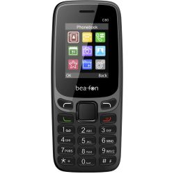 Bea-fon C80 Mobiltelefon schwarz (C80_EU003B)