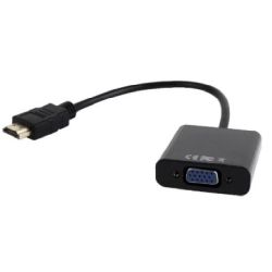 Gembird Adapter HDMI-A Stecker zu VGA Buchse + Audio (A-HDMI-VGA-03)