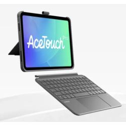 Inateck inateck Keyboard Ace Touch iPad 11/10,9 QWERTZ  (KB04122-RGB_GRAPHITE)