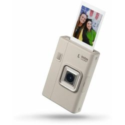 Fujifilm instax mini LiPlay+ Digitale Sofortbildkamera sand beige (16947999)