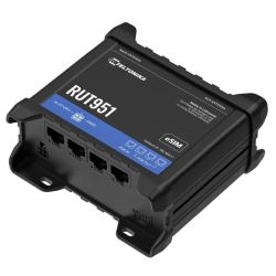 Teltonika RUT951 PoE+ Industrial 4G Router schwarz (RUT951B10J00)