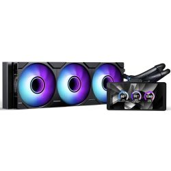 Phanteks Glacier One 360M25 LCD Wasserkühlung schwarz (PH-GO360M25G2LCD_DBK01)