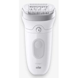 Braun Silk-epil 7 7-081 Wet+Dry SkinSpa Epilierer weiß/silber (7-081)