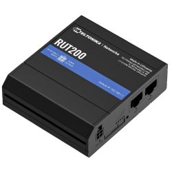 Teltonika RUT200 Industrial 4G Router eSIM schwarz (RUT200340000)