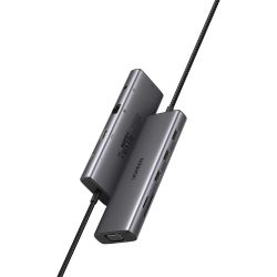 Ugreen CM498 10in1 USB Hub grau (15601)