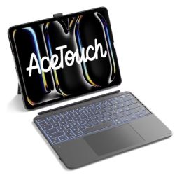 Inateck Keyboard Ace Touch iPad 13 Compatible QWERTZ gray (N0047_GRAY)