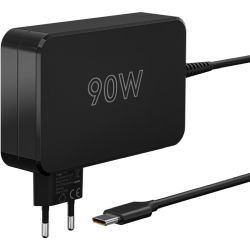 Goobay 90W USB-C-Ladegerät für Laptops schwarz (65420)