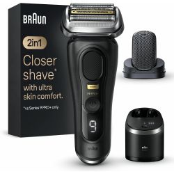 Braun Series 9 Pro+ 9590cc Wet+Dry Elektrorasierer schwarz (9590cc)