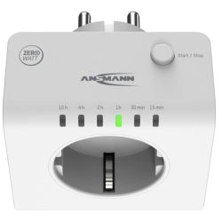 Ansmann AES 1.5 Countdown-Socket Timer-Steckdose weiß (1260-0016)