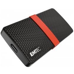Emtec Power Plus X200 128GB Externe SSD schwarz (ECSSD128GX200)