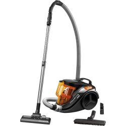 Rowenta RO3753 Compact Power Cyclonic Bodenstaubsauger schwarz/orange (RO3753)