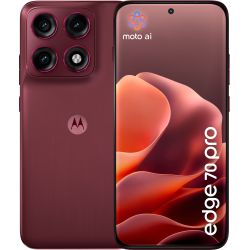 Motorola Edge 70 Pro 256GB Mobiltelefon PANTONE zinfandel (PBC20084SE)