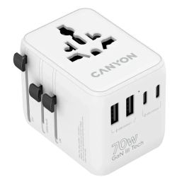 Canyon Universal Travel Adapter OnTour 70 weiß (CNS-TA70W1006W)