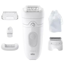 Braun Silk-epil 5 5-041 Wet+Dry Epilierer weiß (5-041)