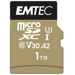 Emtec SpeedIN PRO R100/W100 microSDXC 1TB Speicherkarte (ECMSDM1TXC)