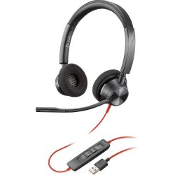 Poly Blackwire 3320 USB-A Stereo Headset schwarz (76J16AA)