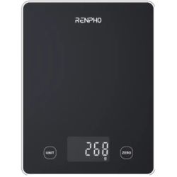 Renpho Calibra 1L Digitale Küchenwaage schwarz (PEU-R-T001-BK)