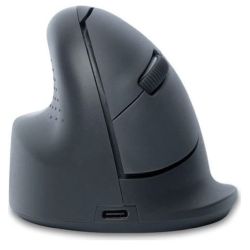 R-GO Tools HE Basic Mouse Vertikale Wireless Maus Links grau (RGOHEBAMLWL)