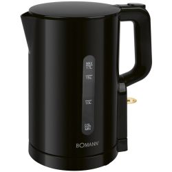 Bomann WK 6090 CB Wasserkocher schwarz (660901)