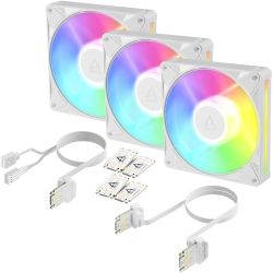 Arctic BioniX P14 A-RGB 140mm Lüfter weiß 3er-Pack (ACFAN00342A)