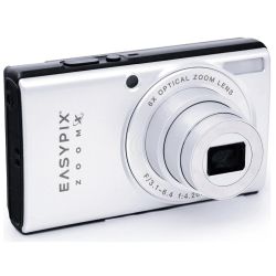Easypix ZoomX VX1372 Digitalkamera silber (20215)