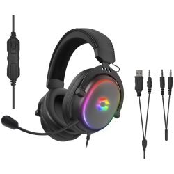 Speedlink Conux RGB Stereo Gaming Headset schwarz (SL-860017-BK)