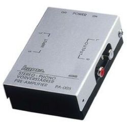 Hama PA 506 Stereo-Phono-Vorverstärker schwarz (181400)