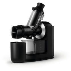 Philips HR1889/70 Viva Collection Slow Juicer schwarz (HR1889/70)