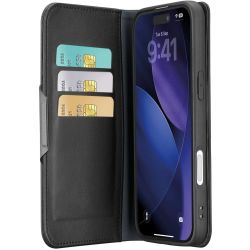 Cellularline Book Agenda Cover schwarz für Apple iPhone 18 Pro (BOOKAG2IPH18PROK)