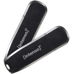 Intenso Speed Line 128GB USB-Stick schwarz 2er-Pack (3533495)