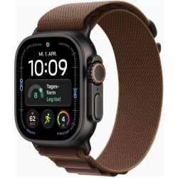 Apple APPLE WaWatch Ultra 4 Cellular Smartwatch schwarz (MJC24QF/A)
