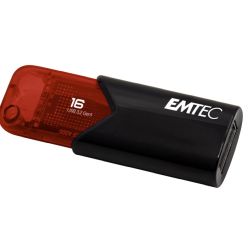 Emtec B110 Click Easy 3.2 16GB USB-Stick rot/schwarz (ECMMD16GB113)